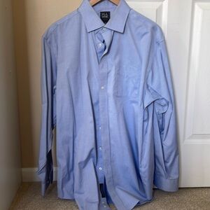 Men’s blue dress shirt
